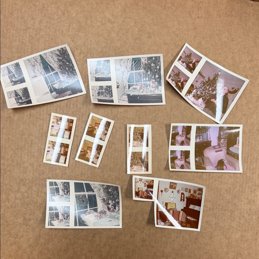 Vintage Christmas Photo Prints